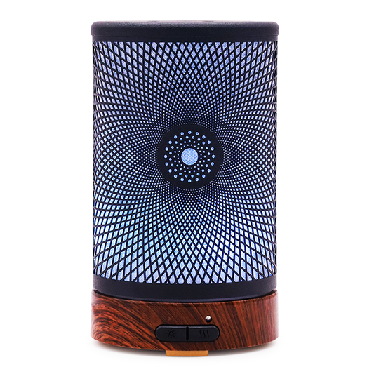 100ml Wrought Iron Home Office Humidifier with Night Light