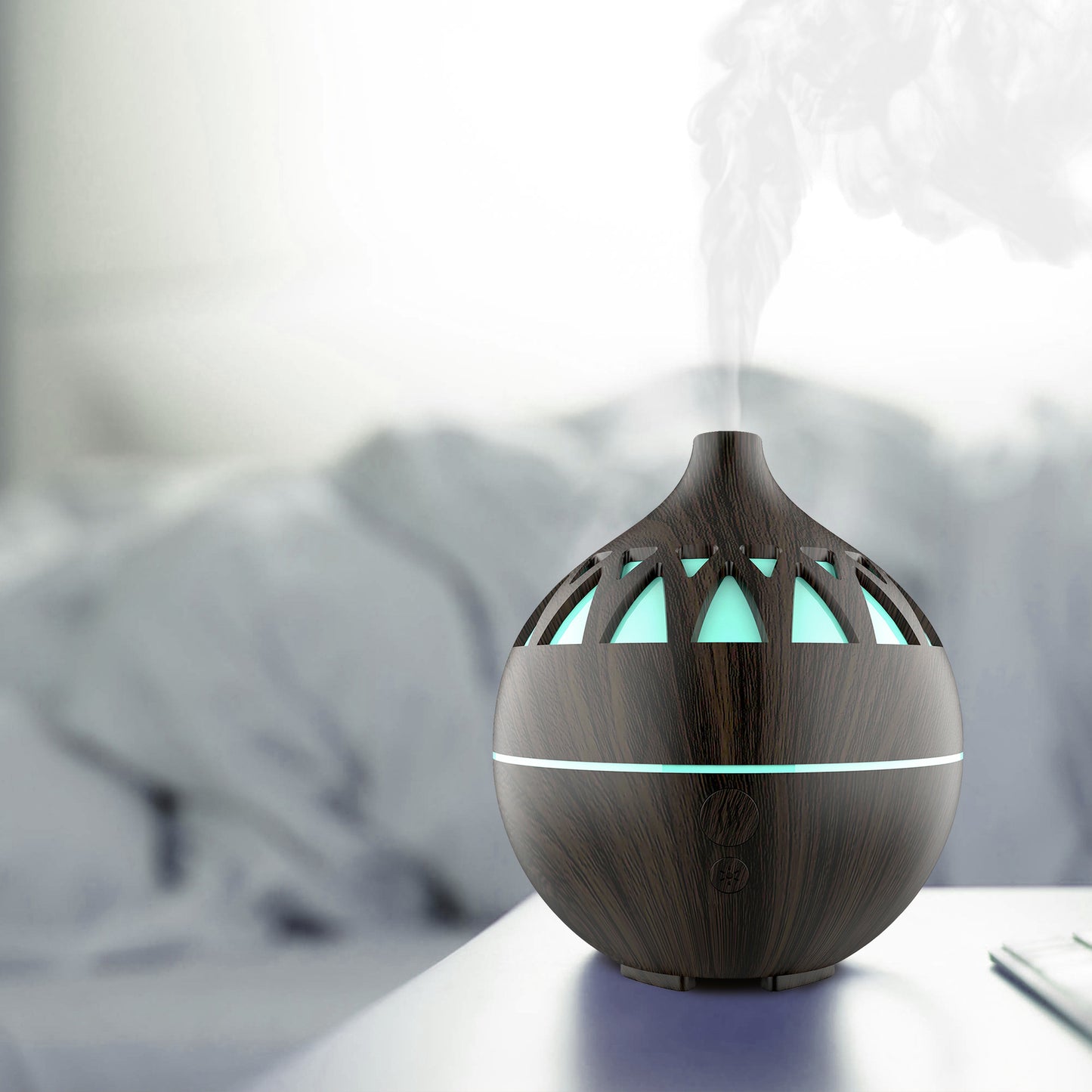 5V Mini Colorful Gradient Essential Oil Aromatherapy Humidifier - 200ML