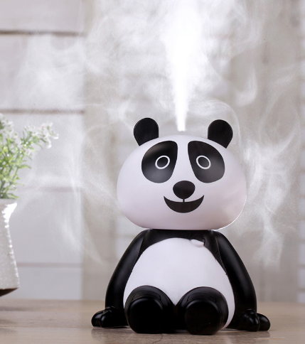 GXZ Cartoon Panda USB Air Humidifier - Mini Portable Purifier & Mist Maker