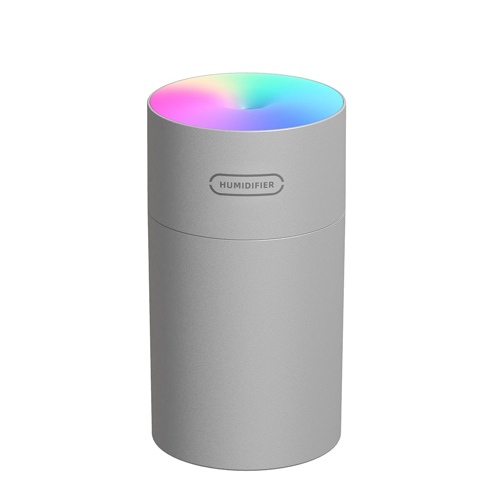 USB Air Humidifier Colorful Cup Mini Aroma Water Diffuser with LED Light