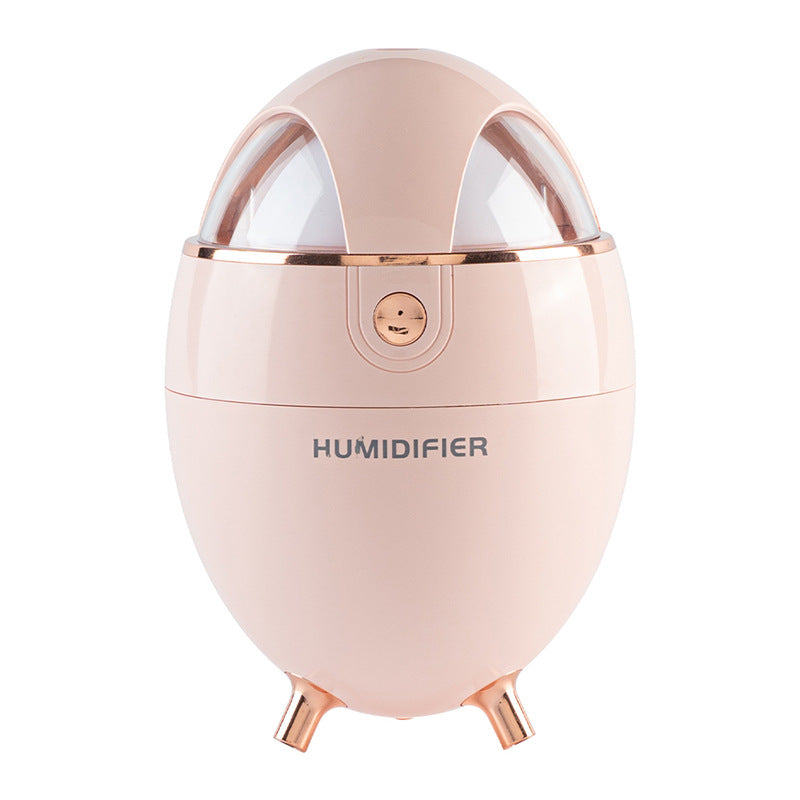 Small Space Capsule Large Spray Humidifier - USB Air Atomizer for Bedroom and Car