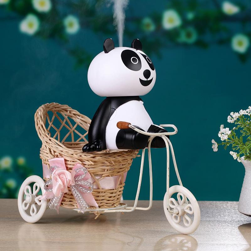 GXZ Cartoon Panda USB Air Humidifier - Mini Portable Purifier & Mist Maker