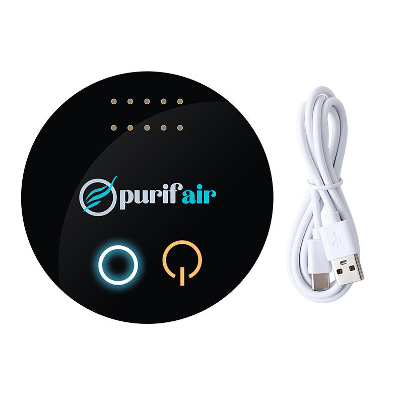 USB Air Purifier with Ozone Deodorization for Fresh Indoor Air