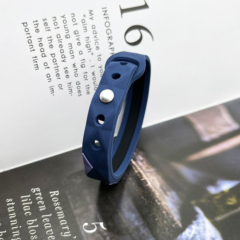 Anti-Static Sports Bracelet - Negative Ion Silicone Wrist Band