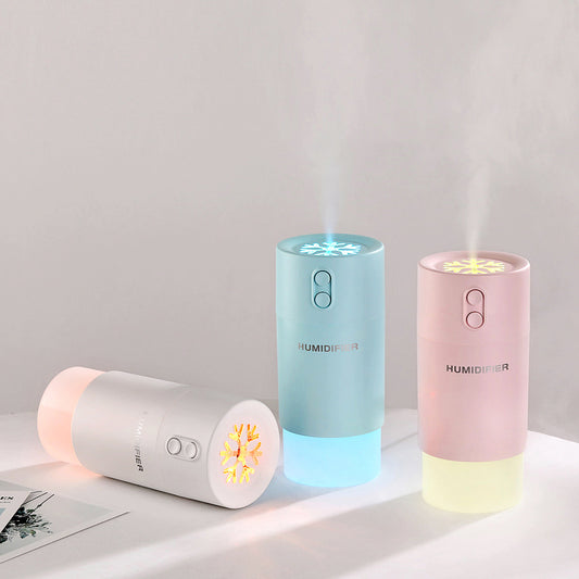 Creative USB Mini Humidifier - Large Capacity Aromatherapy Atomizer for Home and Car
