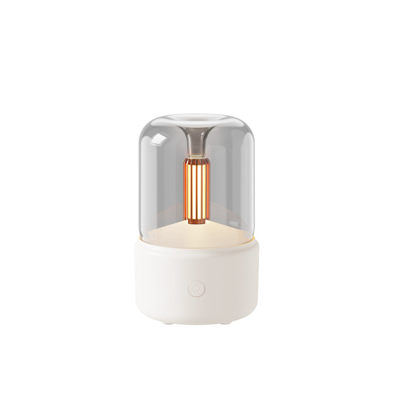 Candlelight Aromatherapy Machine - USB Desktop Atmosphere Lamp & Air Humidifier