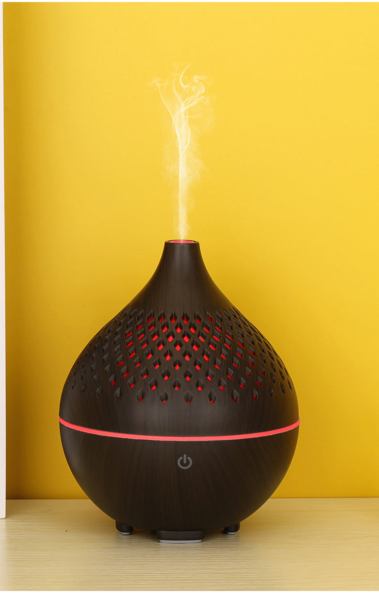 New Wood Grain 131 Mini Aroma Diffuser - Humidifier for Home Office and Car
