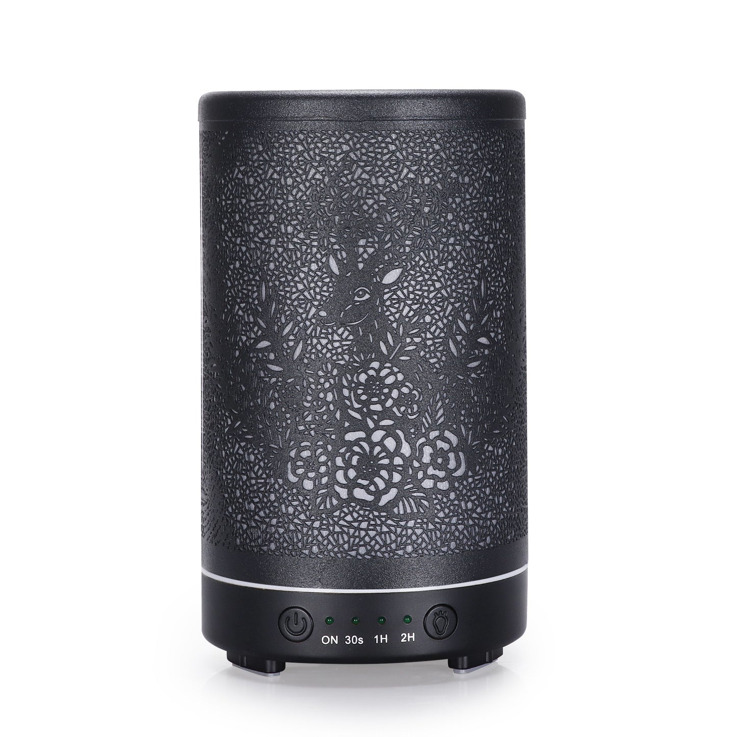 Goat Hardware Iron Aroma Diffuser Spray 100ml with Colorful Lights - Sika Deer Design for Office and Home