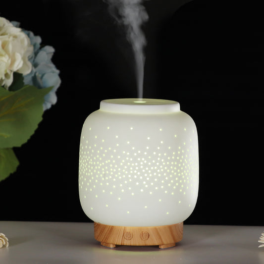 Ceramic Aroma Diffuser 100ml - Low Noise Humidifier & Air Purifier