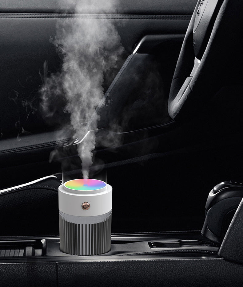 Colorful Portable Night Light Humidifier - Fresh Air for Home and Office
