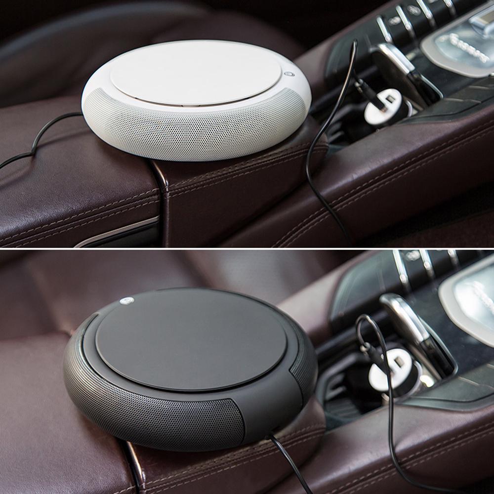 Car Air Purifier with Filter - Portable USB Cleaner for Cigarette Smoke and Odor Removal