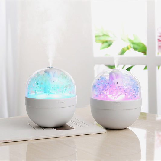 Sweetheart Rabbit Humidifier - Mini Desktop Air Purifier and Gift