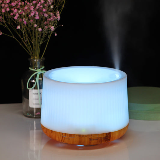 500ml Aroma Diffuser - Large Capacity Essential Oil Humidifier with Lantern Design