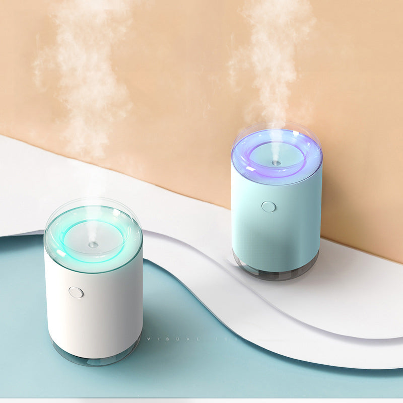 Creative Cylindrical Portable Silent USB Car Humidifier & Air Purifier