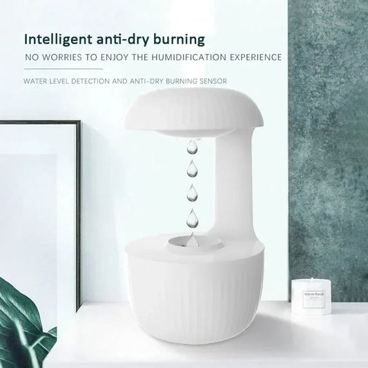 600ml Water Drop Humidifier Essential Oil Aromatherapy Diffuser for Fresh Air