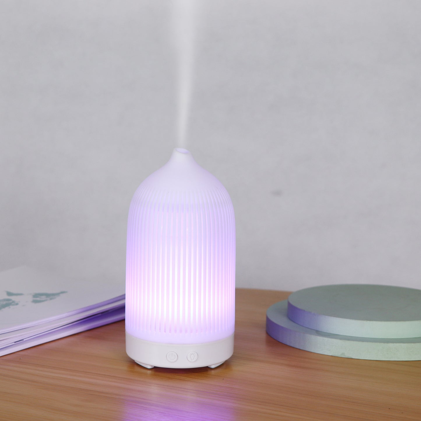 7 Color Aromatherapy Lamp - Ultrasonic Atomization Mini Desktop Humidifier