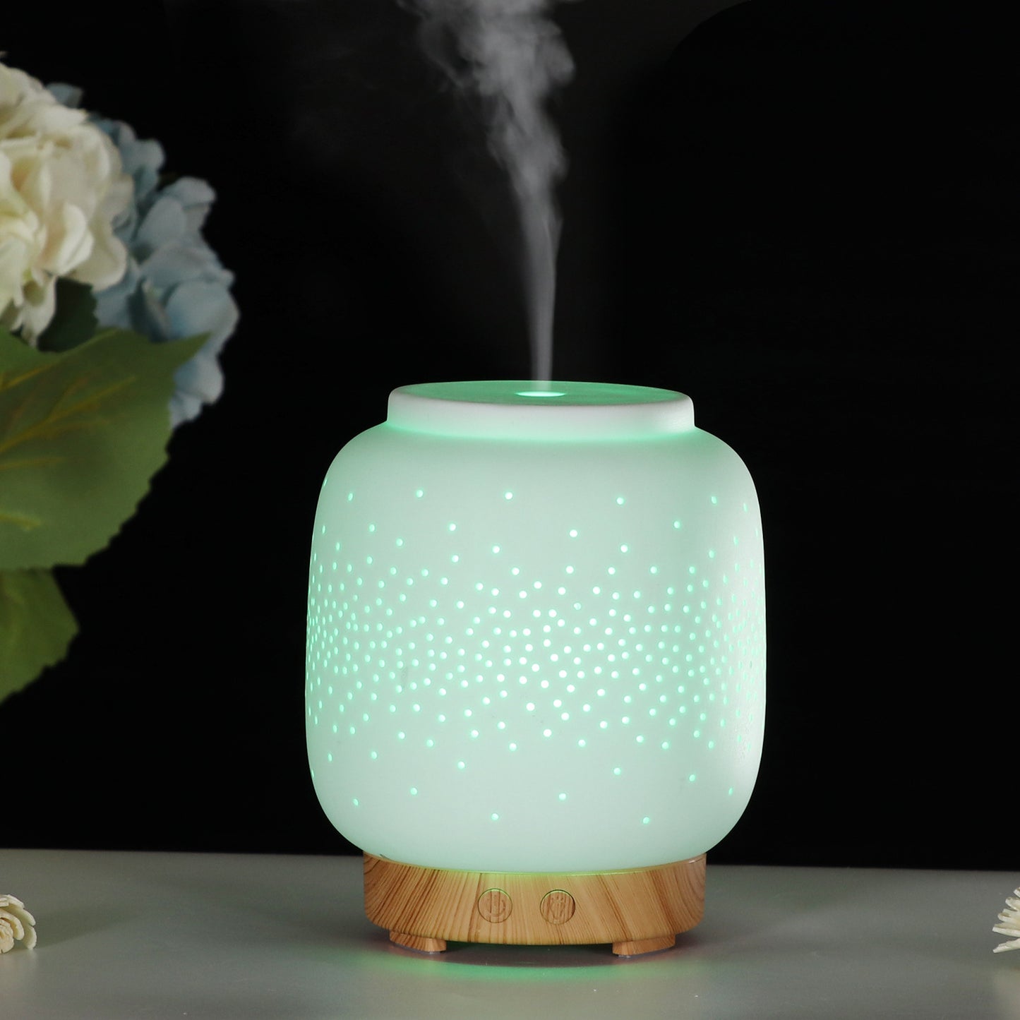 Ceramic Aroma Diffuser 100ml - Low Noise Humidifier & Air Purifier