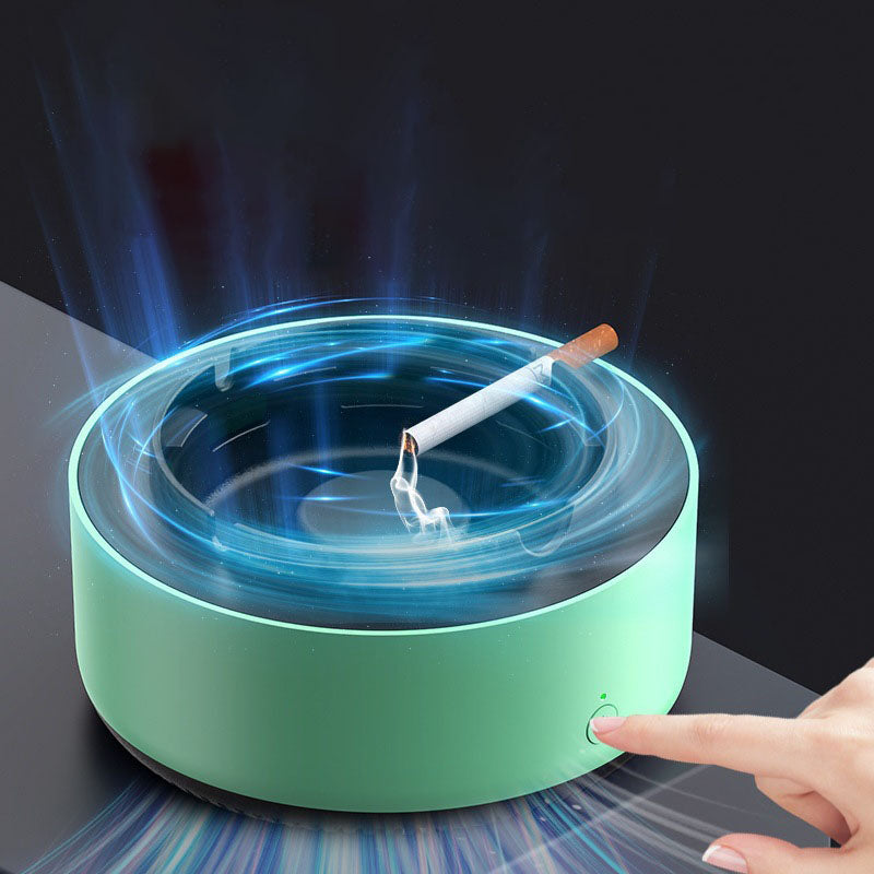 Smoke Removal Air Purification Ashtray - Automatic Odor Eliminator