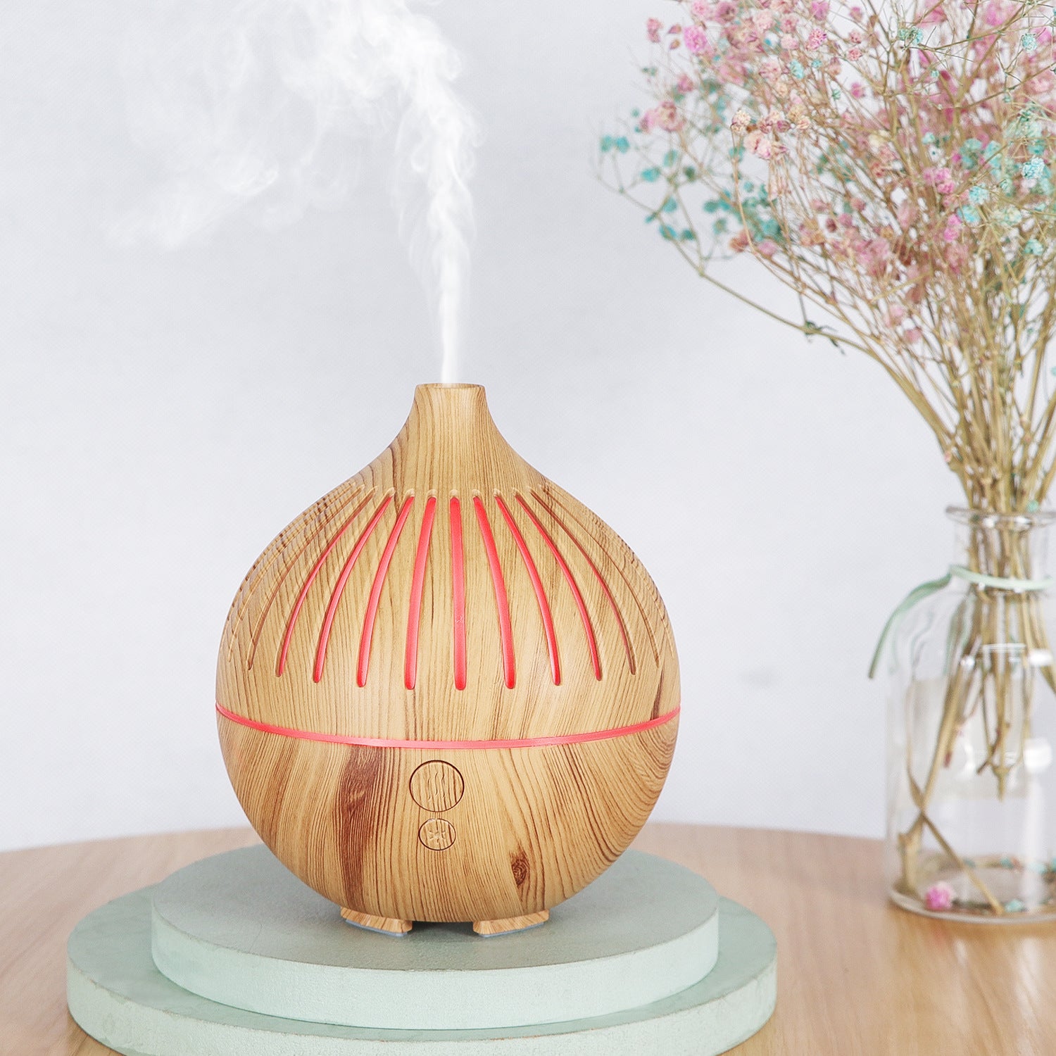 5V Hollow Aroma Diffuser Toilet Purifier - USB Humidifier 180ML