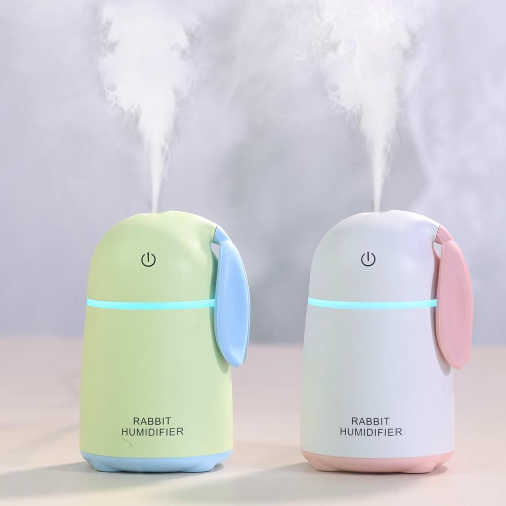 USB Ultrasonic Rabbit Car Humidifier - Fresh Air Purifier
