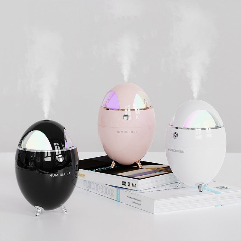 Small Space Capsule Large Spray Humidifier - USB Air Atomizer for Bedroom and Car