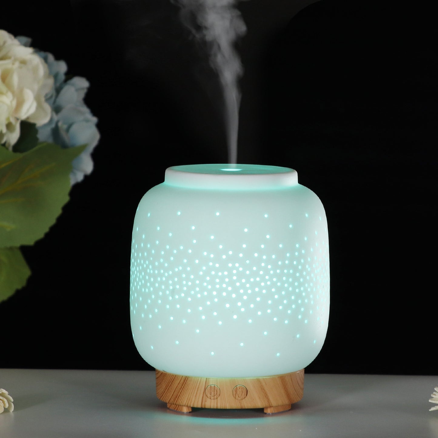 Ceramic Aroma Diffuser 100ml - Low Noise Humidifier & Air Purifier