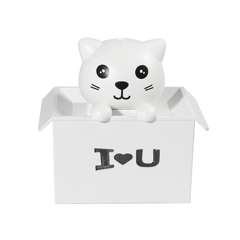 Explosion Cat Humidifier - USB Aromatherapy & Air Purifier