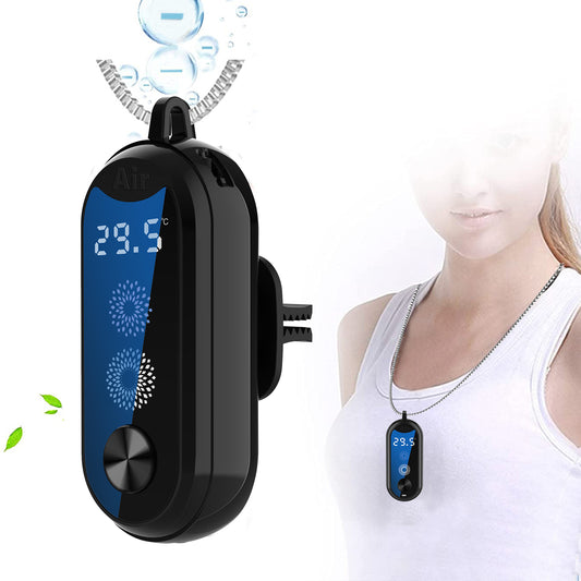 Mini Negative Ion Portable Air Purifier Necklace - Clean Air Anywhere