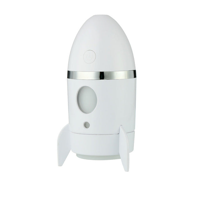 Rocket Air Humidifier Ultrasonic Timer Water Fogger Aroma Lamp