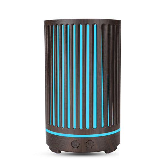 Vertical Hollow Aroma Diffuser - Low Noise Air Purifier & Humidifier for Bedroom & Office