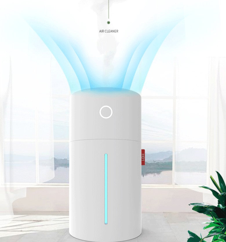 Portable USB Aromatherapy Humidifier for Home and Office - Silent Desktop Atomizer