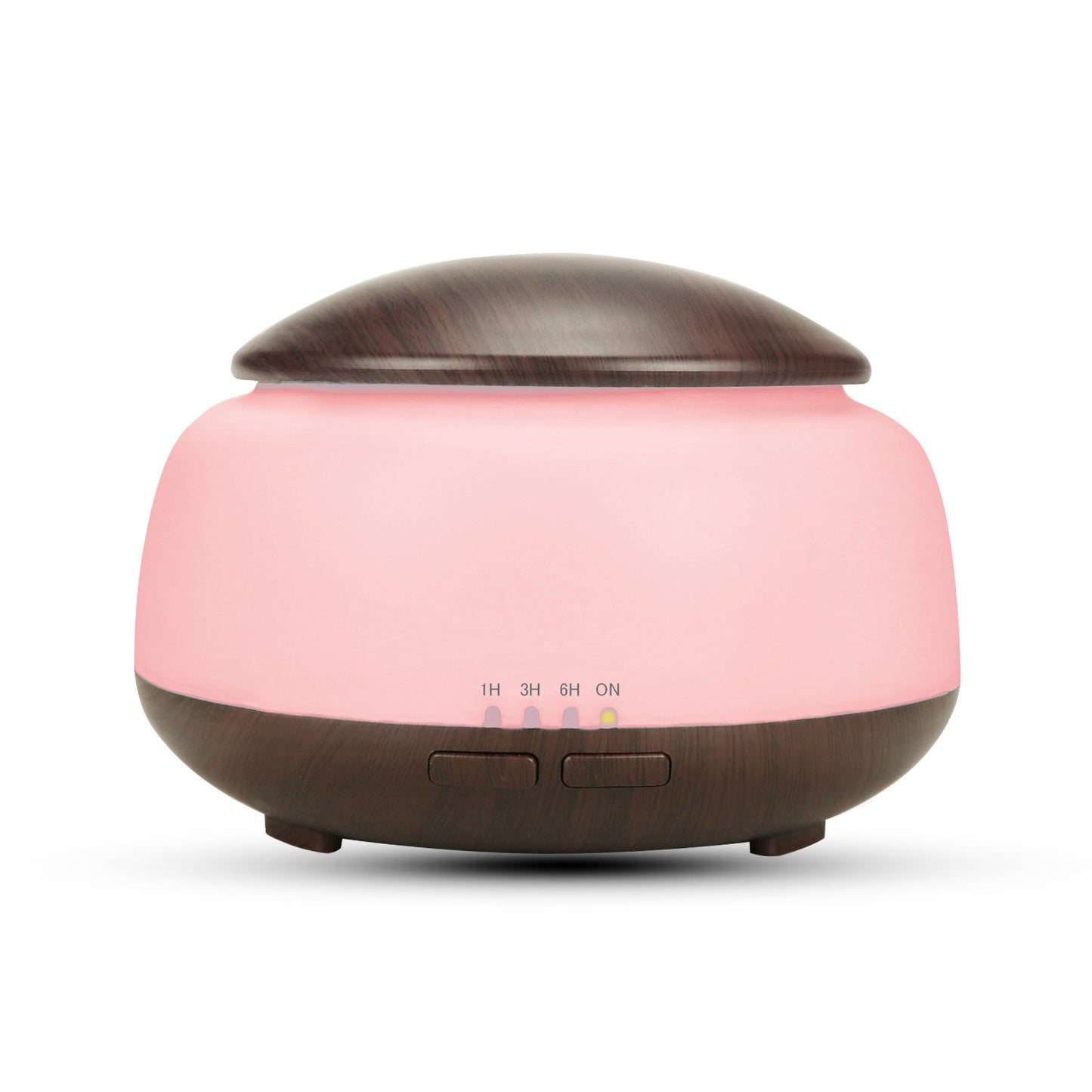 New Wood Grain Aroma Diffuser 300ml Ultrasonic Atomizer with Colorful Night Light