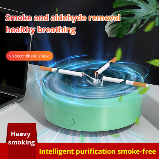 Multi-Function Intelligent Air Purifier & Ashtray – Clean Air Anywhere