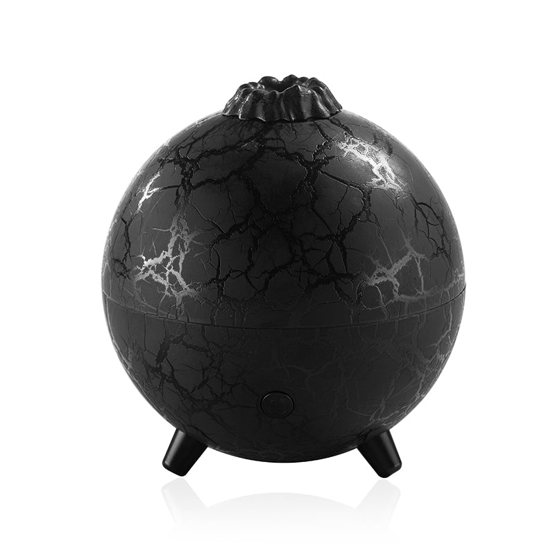 Crack Planet RGB Flame Aroma Diffuser - Ultrasonic Cool Mist Maker
