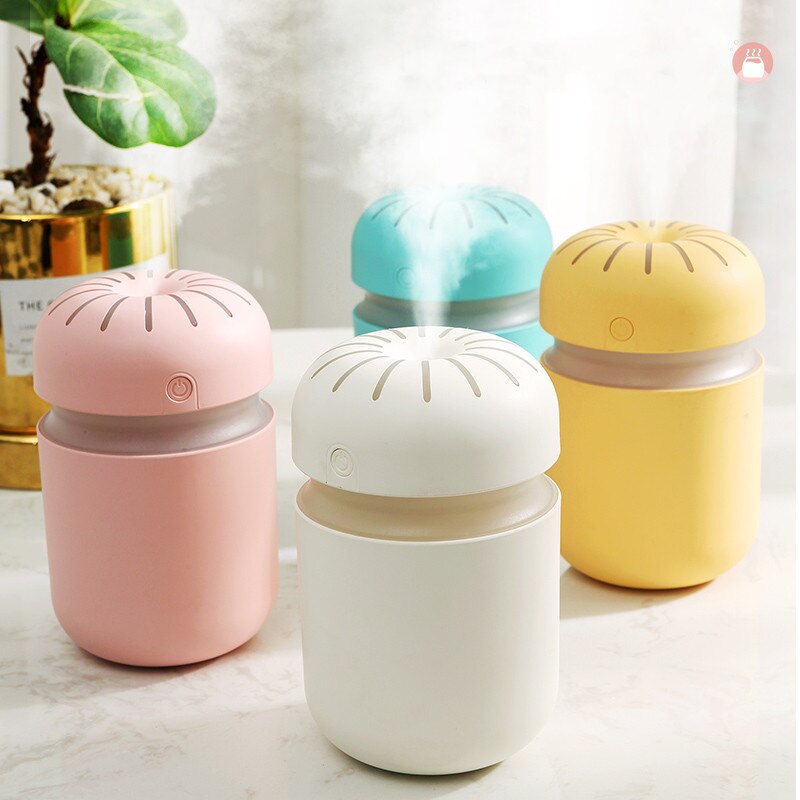 Ultrasonic Air Humidifier Aroma Essential Oil Diffuser 300ml USB Cool Mist Maker Aromatherapy with Colorful Lamp