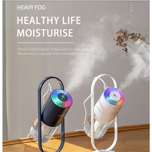Negative Ion Magic Shadow Humidifier - Small Atomizer Household Rotary USB Humidifier