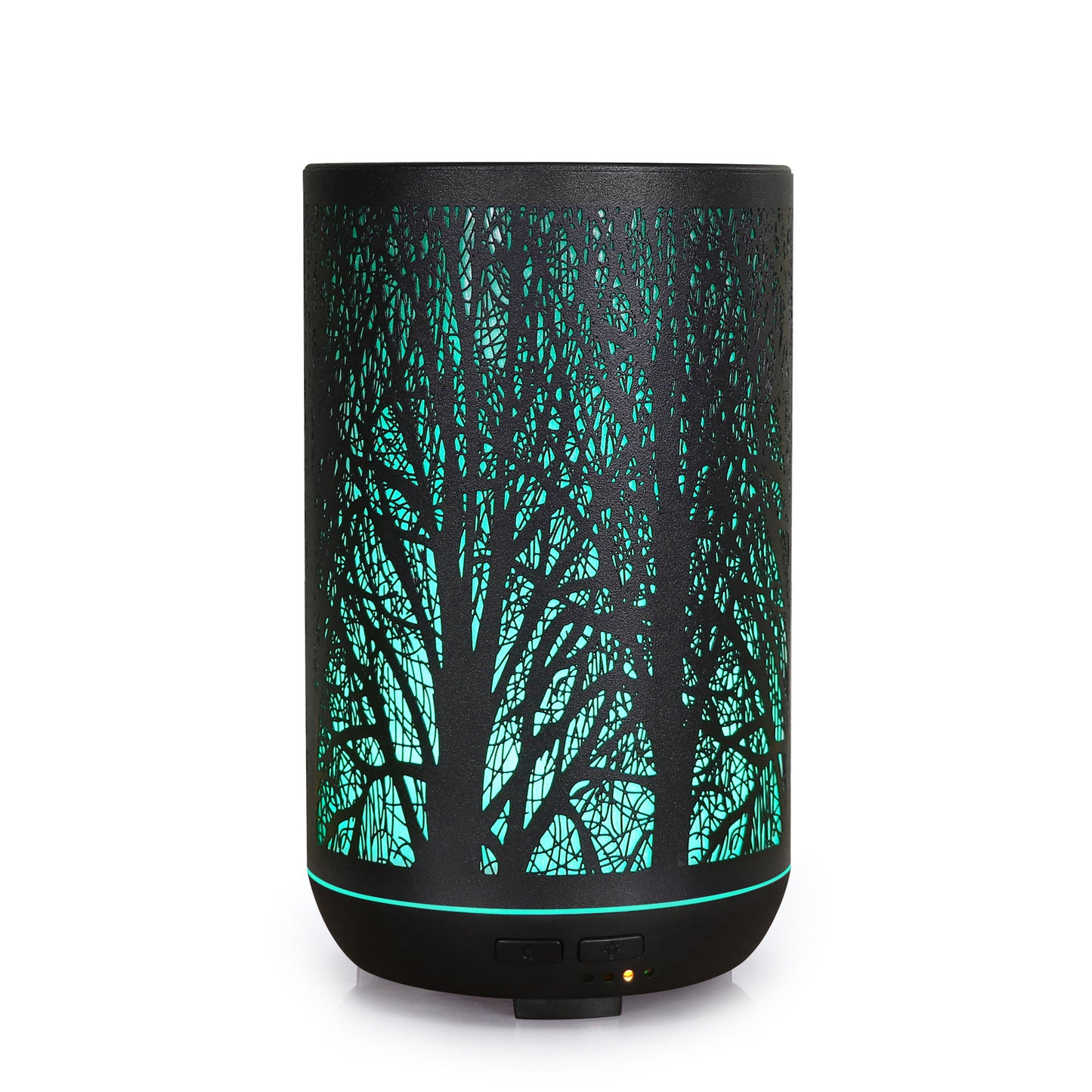 Flat-Top Big Forest Wrought Iron Aroma Diffuser - 300ml Humidifier