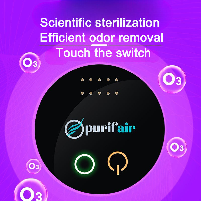 USB Air Purifier with Ozone Deodorization for Fresh Indoor Air