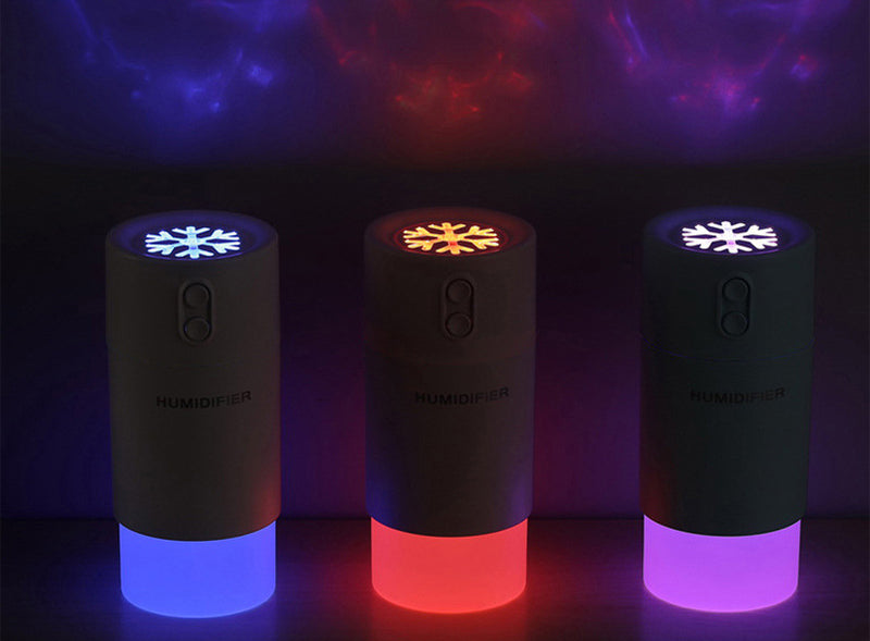 Creative USB Mini Humidifier - Large Capacity Aromatherapy Atomizer for Home and Car