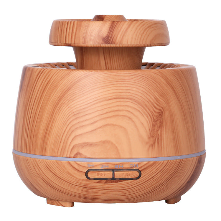 New Wood Grain L9 Aromatherapy Machine - Home & Car Ultrasonic Humidifier