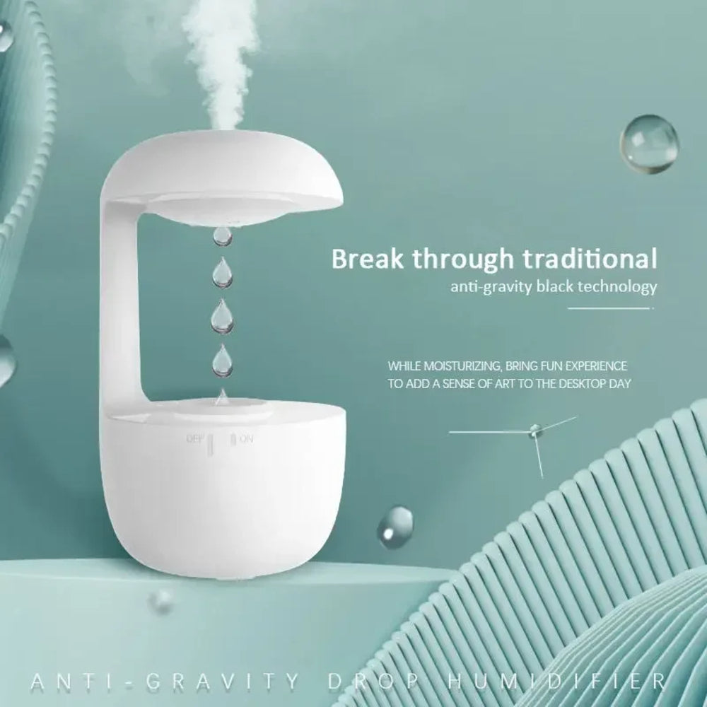 600ml Water Drop Humidifier Essential Oil Aromatherapy Diffuser for Fresh Air