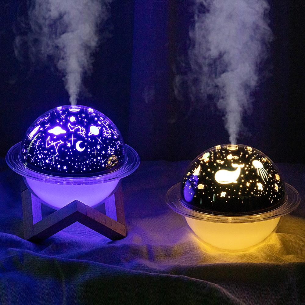Romantic Planet Lamp Air Humidifier & Aroma Essential Oil Diffuser - Perfect Children’s Gift
