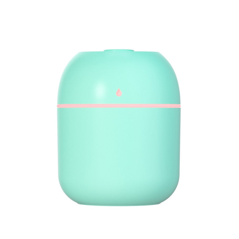 220ML Mini Portable Ultrasonic Air Humidifier Aroma Essential Oil Diffuser
