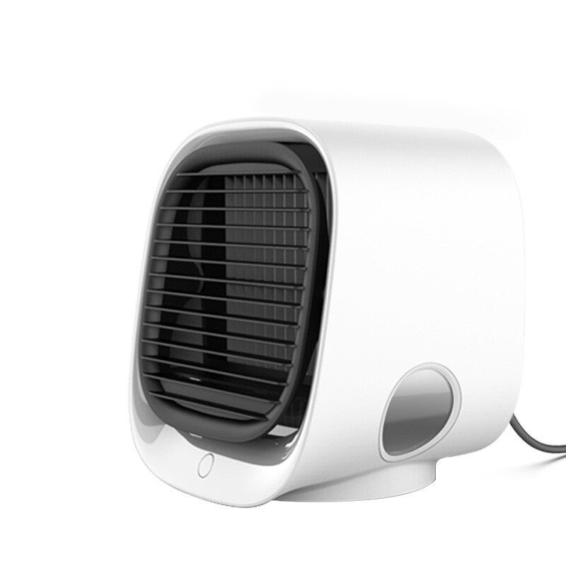 Mini Portable Air Conditioner - USB Desktop Air Cooler & Humidifier for Fresh Air