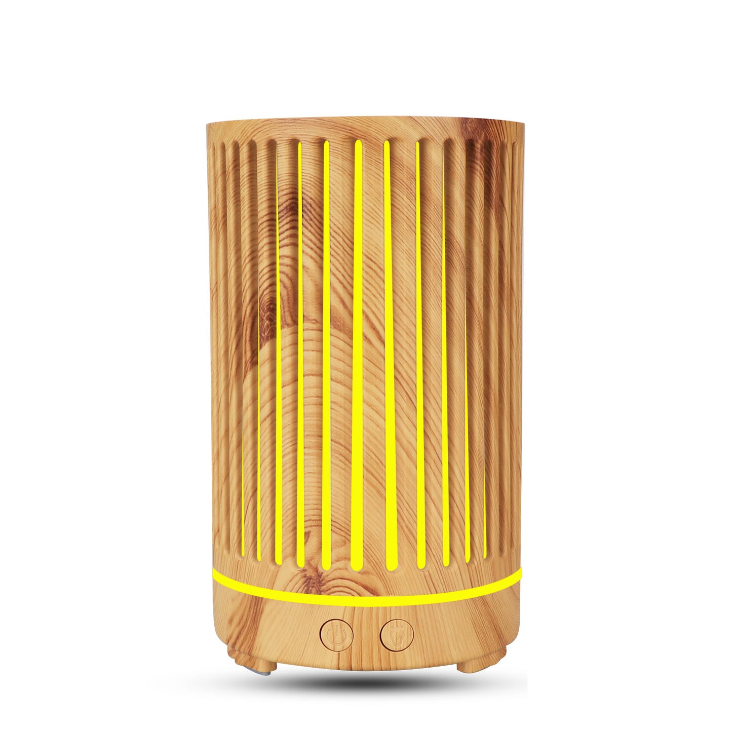 Vertical Hollow Aroma Diffuser - Low Noise Air Purifier & Humidifier for Bedroom & Office
