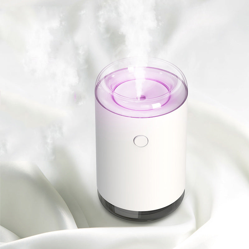 Creative Cylindrical Portable Silent USB Car Humidifier & Air Purifier