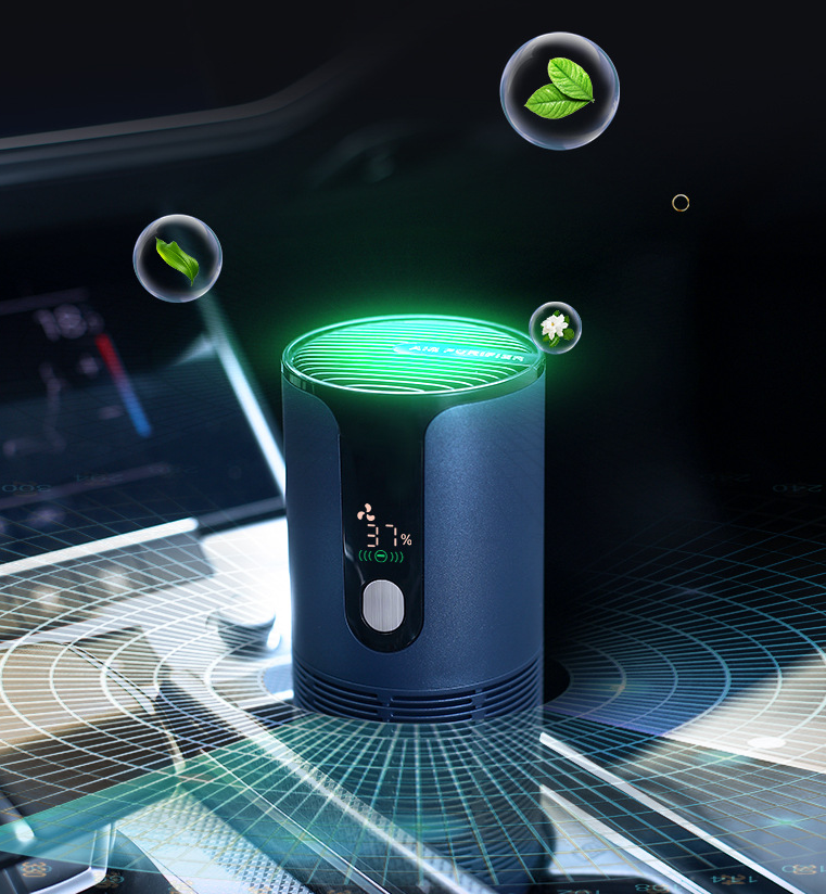 Intelligent Car Air Purifier for Formaldehyde and Smoke Removal