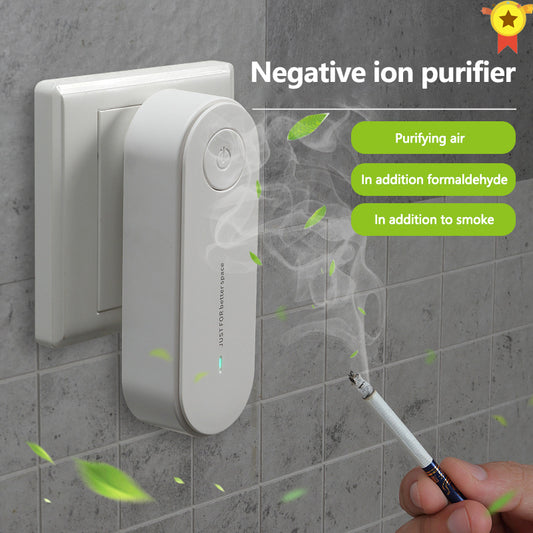 Multifunctional Negative Ion Air Purifier Socket – Toilet Odor Deodorizer