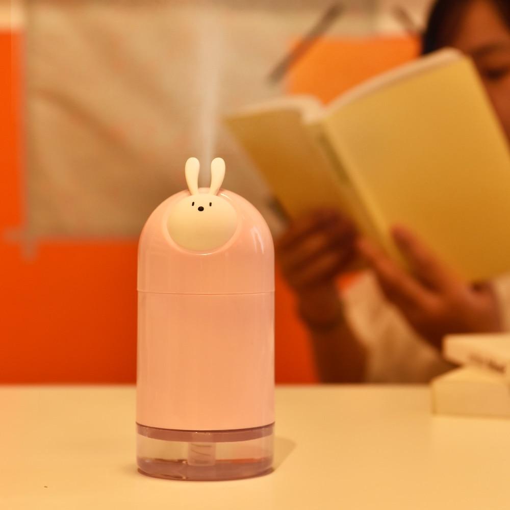 USB Aromatherapy Ultrasonic Air Humidifier and Essential Oil Diffuser