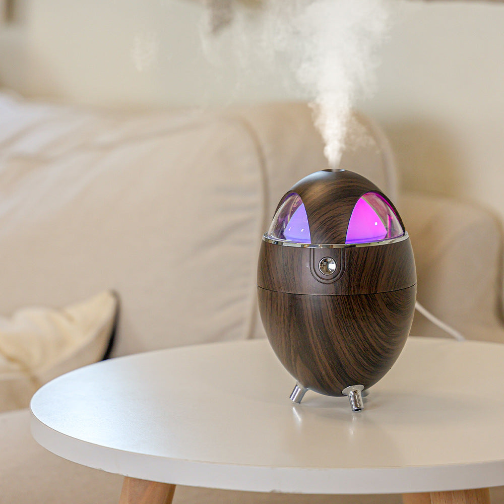 Small Space Capsule Large Spray Humidifier - USB Air Atomizer for Bedroom and Car
